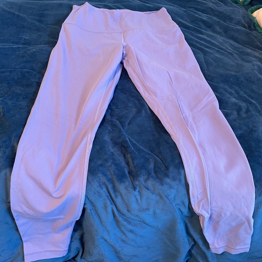 Womens Lavender Leggings